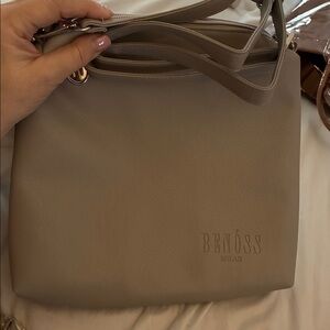 Benoss Milan Beige Crossbody Bag‎